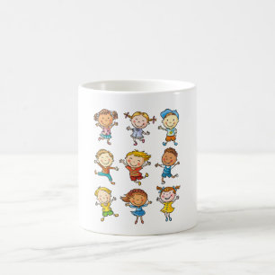 Caneca De Café ☕ ✨ adesivos e ponteiros - Um Cheio de Mug de