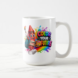Caneca De Café Adesivos "Voltar às Aulas": Animais e Frases