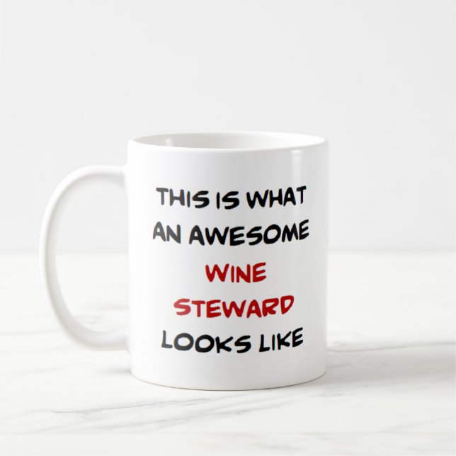 Caneca De Café adestrador de vinho, incrível (Esquerda)