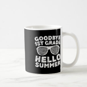 Caneca De Café Adeus, Grau de rua Alô, Camisa de Verão, Grau G
