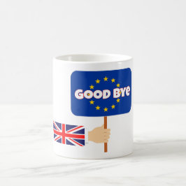 Caneca De Café Adeus UE