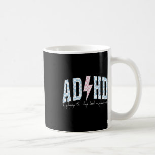Caneca De Café Adhd Engraçado Saúde Mental Overstimulou Consciênc