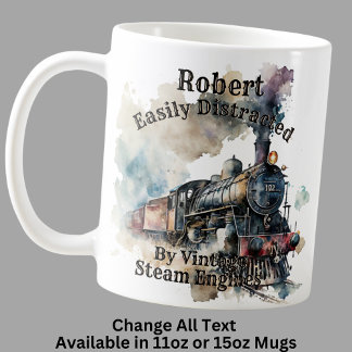 Caneca De Café Adicionar Nome Alterar TODO Texto Facilmente Distr