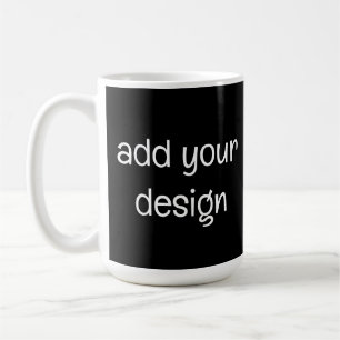 Caneca De Café adicionar seu design
