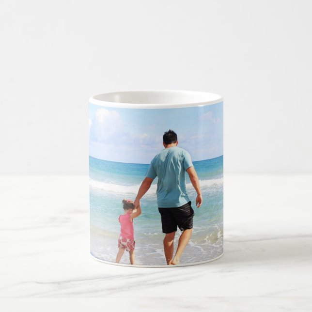 Caneca De Café Adicionar sua própria foto e/ou texto (Centro)