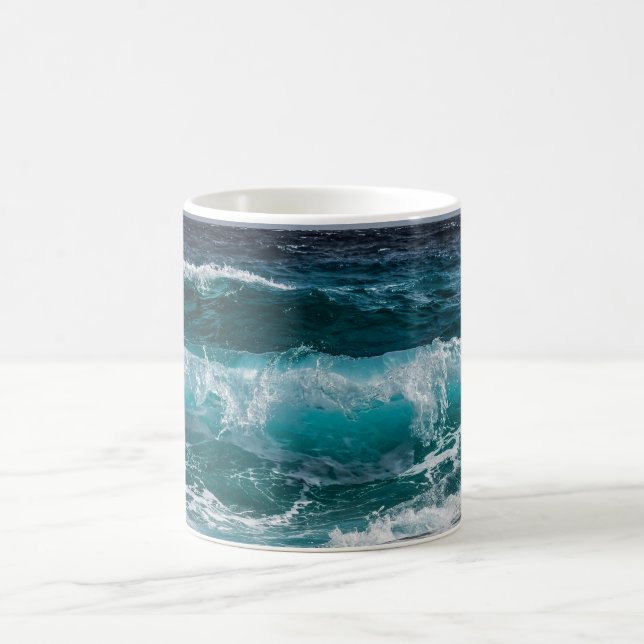 Caneca De Café Adicionar Sua Própria Foto Personalizada (Centro)