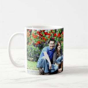 Caneca De Café Adicionar uma FOTO Paisagem de Família, Casa, Fer