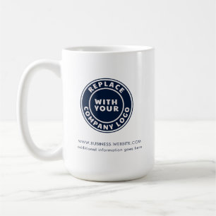 Caneca De Café Adicione o Logotipo da Sua Empresa Site Personaliz