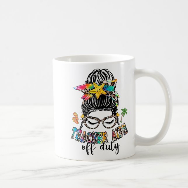 Caneca De Café Adicione O Ônibus Do Dever No Dia Da Escola (Direita)