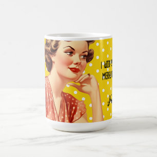 Caneca De Café Adicione o seu texto trabalho de arte de retrato b