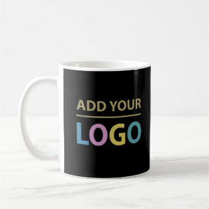 Caneca De Café Adicione Seu Logotipo Empresarial Personalizado