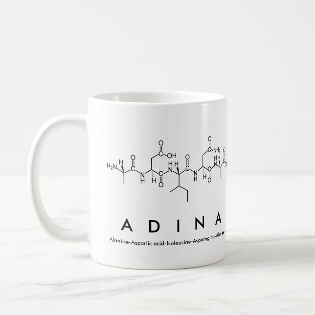 Caneca De Café Adina peptide (Esquerda)