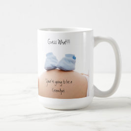 Caneca De Café Adivinha! Gravidez Anúncio