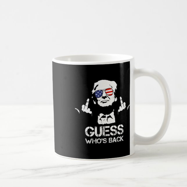 Caneca De Café Adivinha quem é o Trump de Volta (Direita)