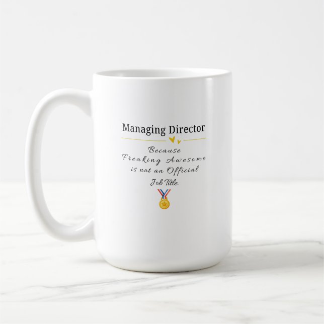 Caneca De Café Administrador-Delegado (Esquerda)