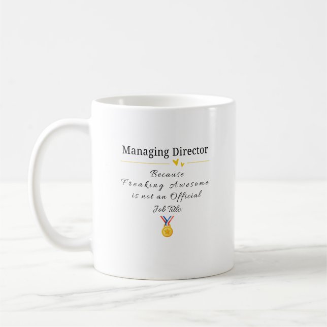 Caneca De Café Administrador-Delegado (Esquerda)