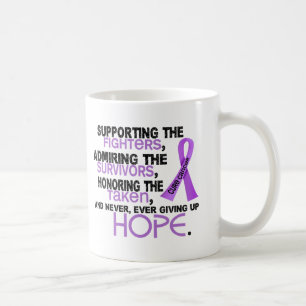 Caneca De Café Admiração de apoio honrando o cancer 3,2