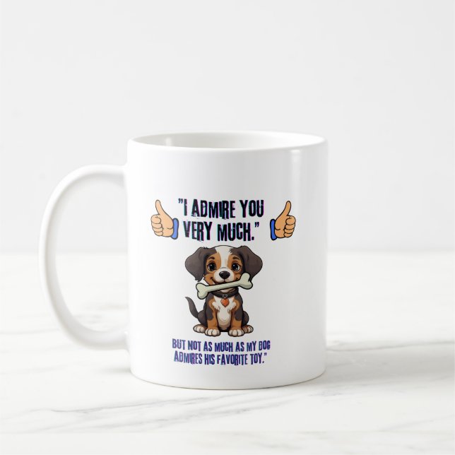 CANECA DE CAFÉ ADMIRO-TE MUITO (Esquerda)