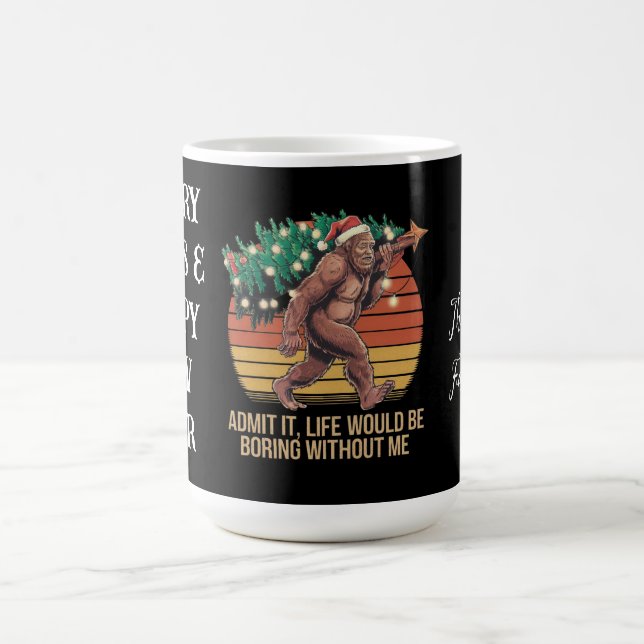 Caneca De Café Admita Que A Vida Seria Chata Sem Mim (Centro)