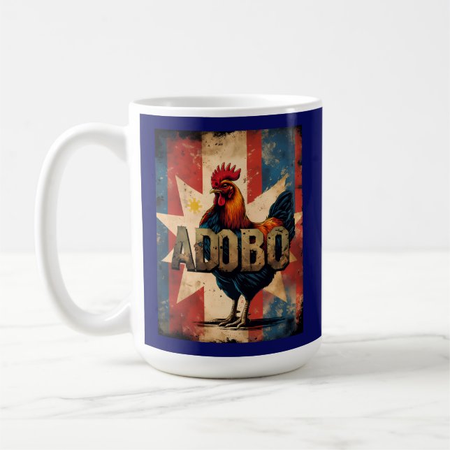 Caneca de Café Adobo de Frango Pinoy Pride (Esquerda)