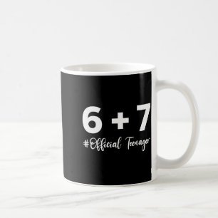 Caneca De Café Adolescente engraçado de 13 anos de idade 6+7 anos