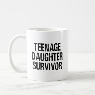 Caneca De Café Adolescente Sobrevivente Engraçada
