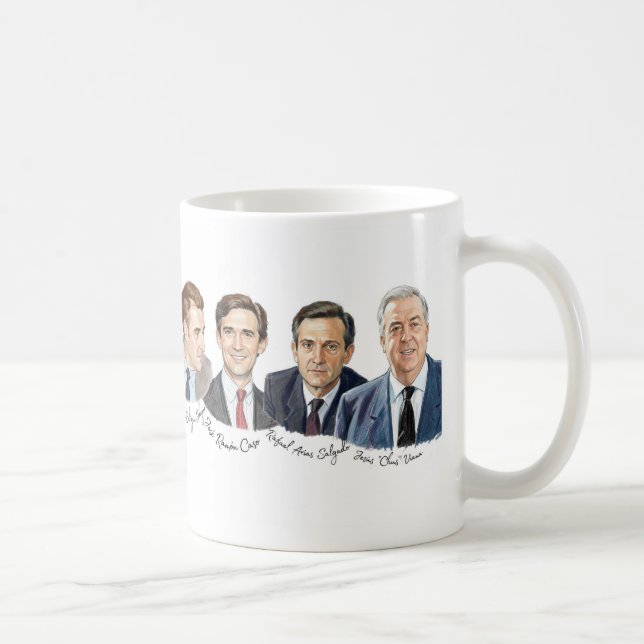 Caneca De Café Adolfo Suarez y su Staff (Direita)