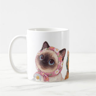 Caneca De Café Adorable Fluffy Cat Lover Coffee Mug