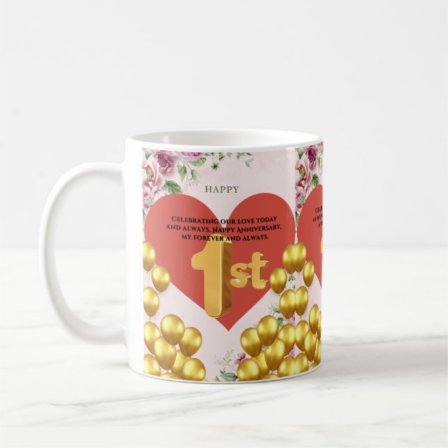 Caneca De Café "Adorable Love Mugs" (Esquerda)