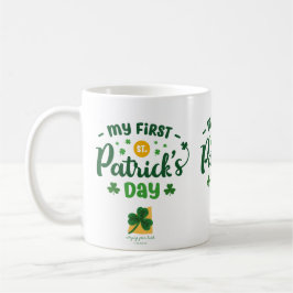 Caneca De Café Adorable My First St Patrick's Day Classic