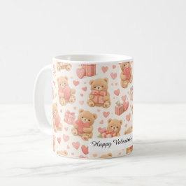 Caneca De Café Adorable Valentine’s Day Coffee Teddy Bear Mug