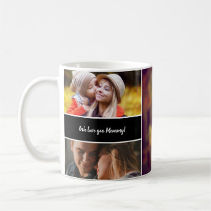 Caneca De Café Adoramos suas fotos da família de Mamães