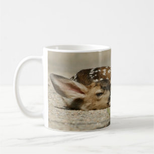 Caneca De Café Adorável Bebê Fawn
