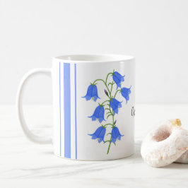 Caneca De Café Adorável Bluebells Clássica Mug Com Texto