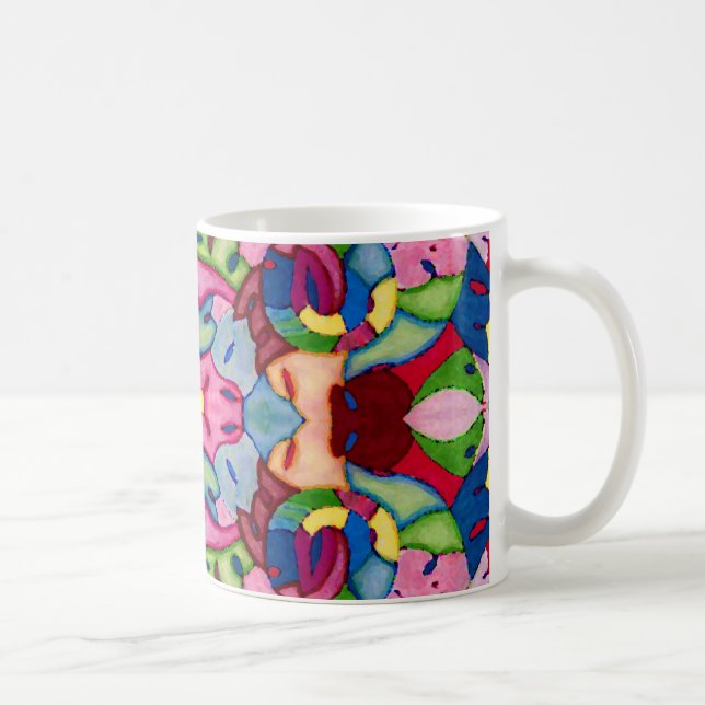 Caneca De Café Adorável Buquê Mug (Direita)