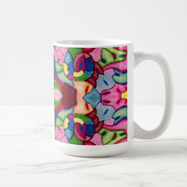 Caneca De Café Adorável Buquê Mug (Direita)