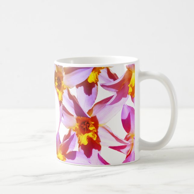Caneca De Café Adorável Daffodil Blossoms Classic Mug (Direita)