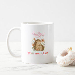 Caneca De Café Adorável Dia das Mãesouriço-Cacheiro