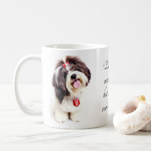 Caneca De Café Adorável e adorável Shih Tzu Puppy
