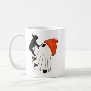 Caneca De Café Adorável Fantasma Amante de Bulldog Francês