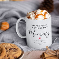 Adorável "Primeiro Dia das Mães" Personalizado Pap