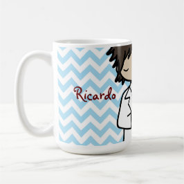 Caneca De Café Adorável Rapaz da Primeira Comunhão