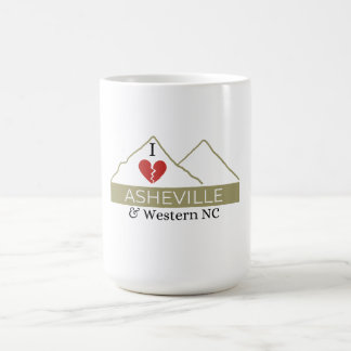 Caneca De Café Adoro Asheville e Western NC