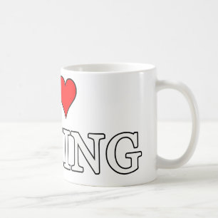 Caneca De Café Adoro Boxing