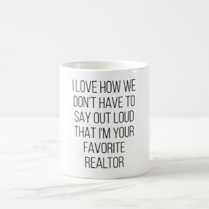 Caneca De Café Adoro como não temos que dizer alto que sou