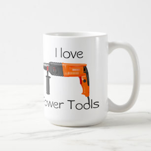 Caneca De Café Adoro Ferramentas de Energia