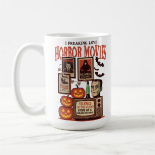 Caneca De Café Adoro Filmes De Ódio