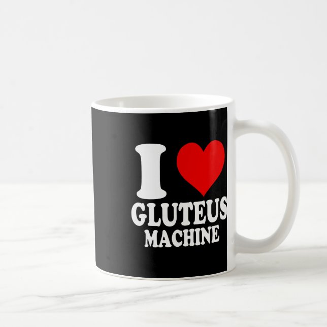 Caneca De Café Adoro Gluteus Machine 1 (Direita)