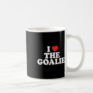 Caneca De Café Adoro Goalie Heart Soccer Hockey Goalie