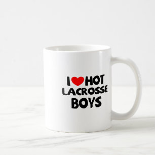Caneca De Café Adoro Hot Lacrosse Boys Engraçados